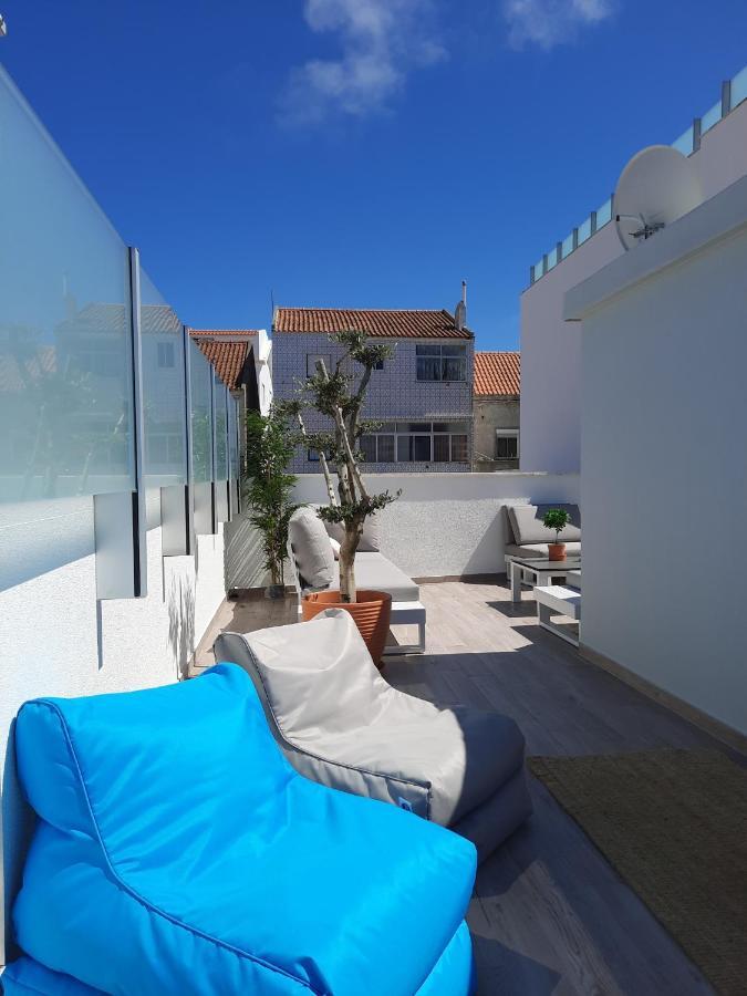 Sitius 5B - New Seaview Apartment With Rooftop Terrace In Historical Centre Sitio Da Nazaré Eksteriør billede